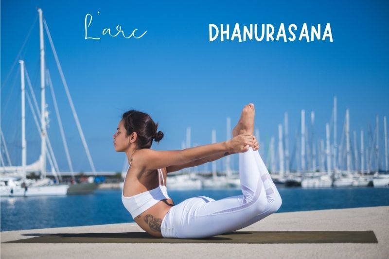 Dhanurasana posture de l arc yoga