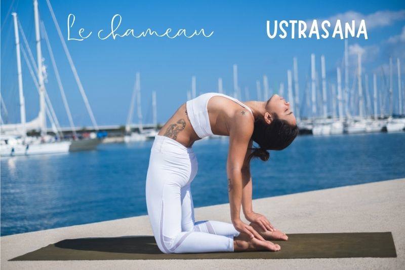 Ustrasana la posture du chameau yoga