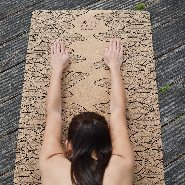 tapis de yoga naturel liege